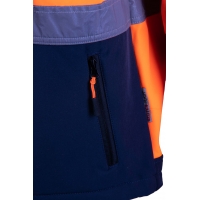 BRIXTON FLASH SOFTSHELL Z PASAMI ODBLASKOWYMI. KAT. II KLASA 2 POMARAŃCZ
