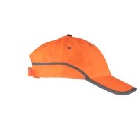 BRIXTON FLASH CZAPKA BASEBALL ODBLASK POMARAŃCZ