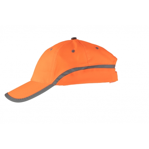 BRIXTON FLASH CZAPKA BASEBALL ODBLASK POMARAŃCZ