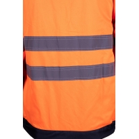 BRIXTON FLASH BLUZA ROBOCZA GRANAT POMARAŃCZ KAT.II KL. 2