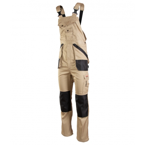 BRIXTON PRACTICAL SPODNIE ROBOCZE OGRODNICZKI KHAKI