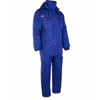 BRIXTON SNOW UBRANIE ROBOCZE OCIEPLANE PARKA NIEBIESKIE