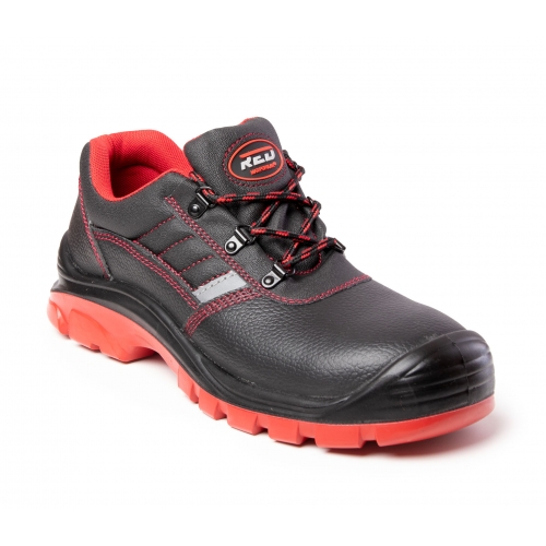 MAX-POPULAR RED PÓŁBUTY OCHRONNE S3 SRC